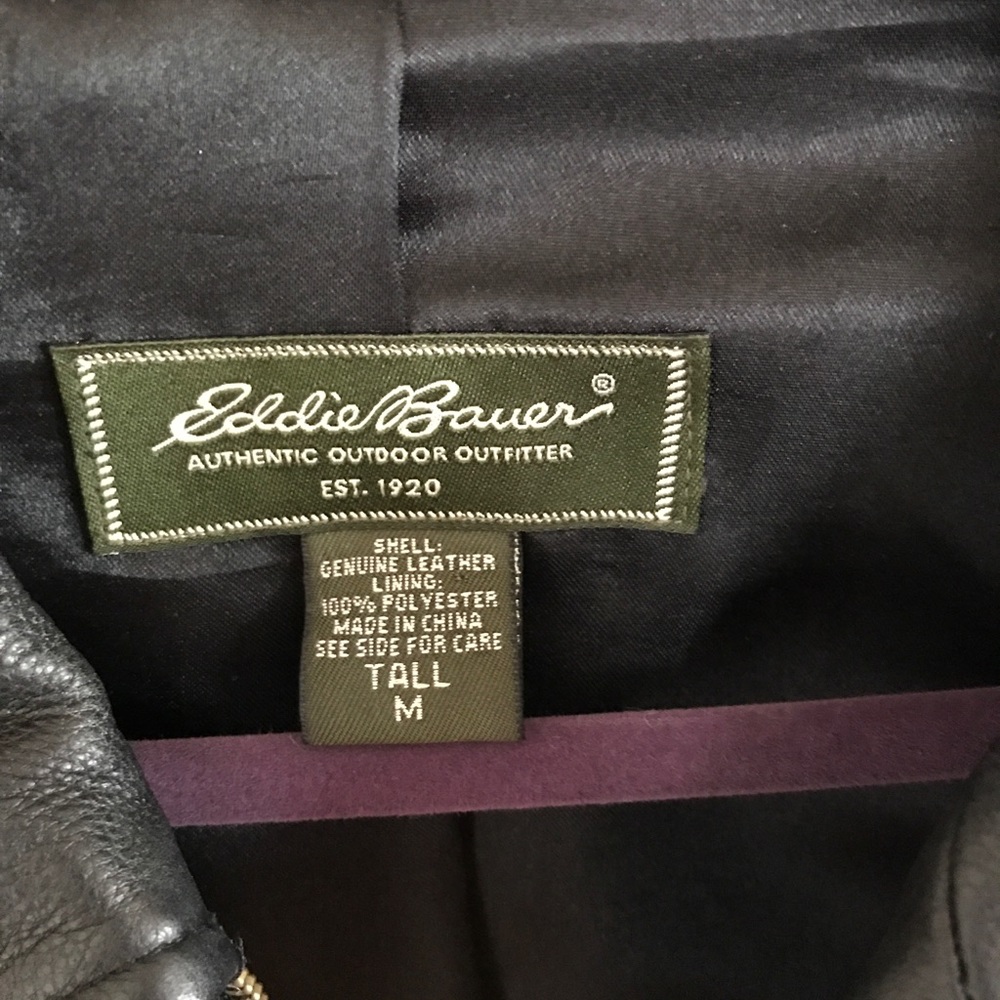 Eddie Bauer leather jacket - Picture 8 of 8